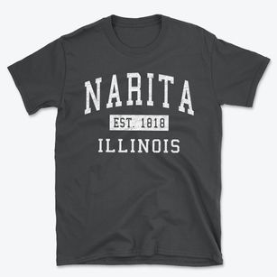 Narita Illinois Classic Established Basic T-Shirt