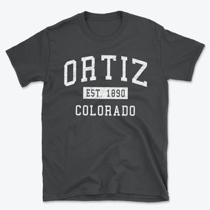 Ortiz Colorado Classic Established Basic T-Shirt