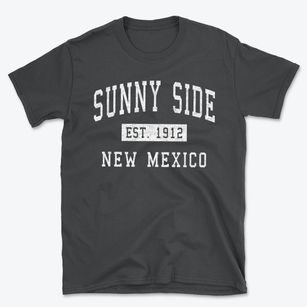 Sunny Side New Mexico Classic Established Basic T-Shirt
