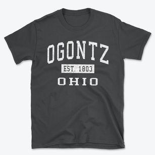 Ogontz Ohio Classic Established Basic T-Shirt