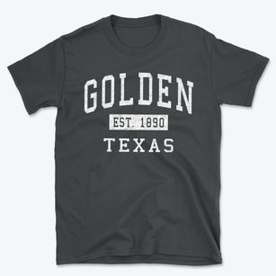 Golden Texas Classic Established Basic T-Shirt