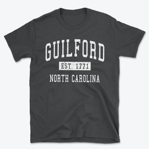 Guilford North Carolina Classic Established Basic T-Shirt