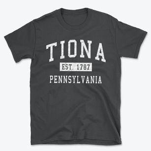 Tiona Pennsylvania Classic Established Basic T-Shirt