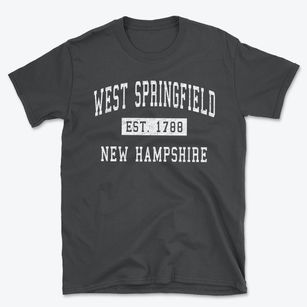 West Springfield New Hampshire Classic Established Basic T-Shirt