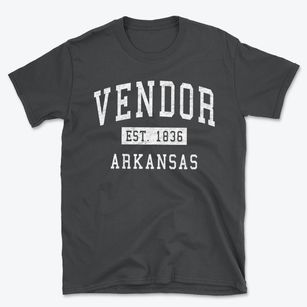 Vendor Arkansas Classic Established Basic T-Shirt