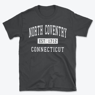 North Coventry Connecticut Classic Established Basic T-Shirt