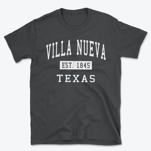 Villa Nueva Texas Classic Established Basic T-Shirt
