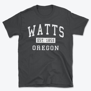 Watts Oregon Classic Established Basic T-Shirt