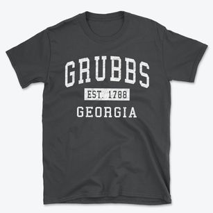 Grubbs Georgia Classic Established Basic T-Shirt