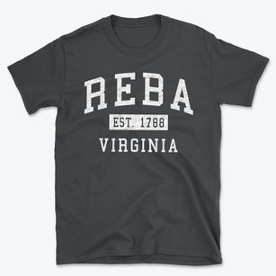 Reba Virginia Classic Established Basic T-Shirt