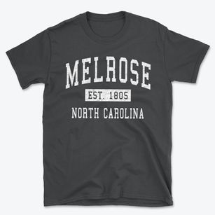 Melrose North Carolina Classic Established Basic T-Shirt