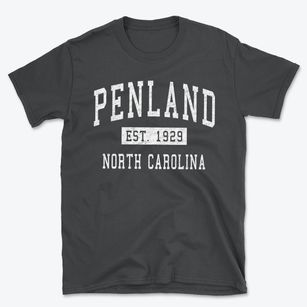 Penland North Carolina Classic Established Basic T-Shirt