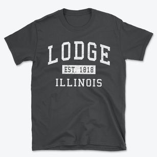 Lodge Illinois Classic Established Basic T-Shirt