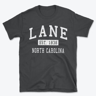 Lane North Carolina Classic Established Basic T-Shirt