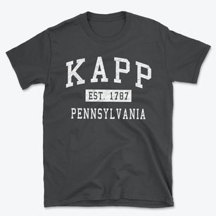 Kapp Pennsylvania Classic Established Basic T-Shirt