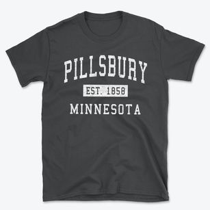 Pillsbury Minnesota Classic Established Basic T-Shirt