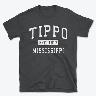 Tippo Mississippi Classic Established Basic T-Shirt
