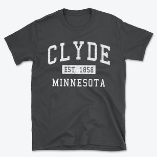 Clyde Minnesota Classic Established Basic T-Shirt