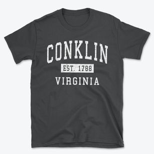 Conklin Virginia Classic Established Basic T-Shirt