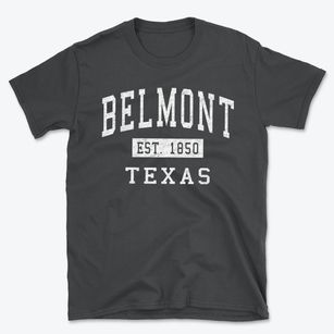 Belmont Texas Classic Established Basic T-Shirt