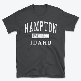 Hampton Idaho Classic Established Basic T-Shirt