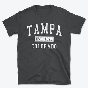 Tampa Colorado Classic Established Basic T-Shirt