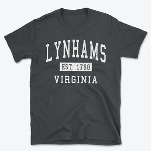 Lynhams Virginia Classic Established Basic T-Shirt