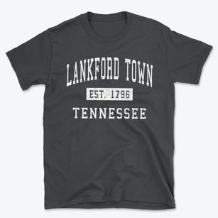 Lankford Town Tennessee Classic Established Basic T-Shirt