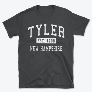 Tyler New Hampshire Classic Established Basic T-Shirt