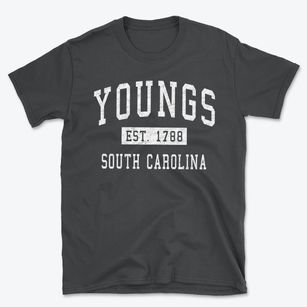 Youngs South Carolina Classic Established Basic T-Shirt