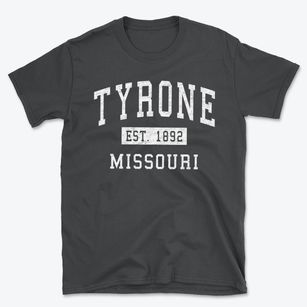 Tyrone Missouri Classic Established Basic T-Shirt