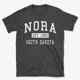 Nora South Dakota Classic Established Basic T-Shirt