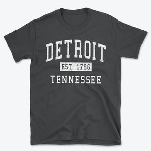 Detroit Tennessee Classic Established Basic T-Shirt