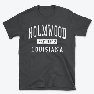 Holmwood Louisiana Classic Established Basic T-Shirt