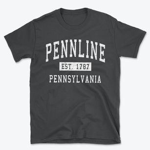 Pennline Pennsylvania Classic Established Basic T-Shirt