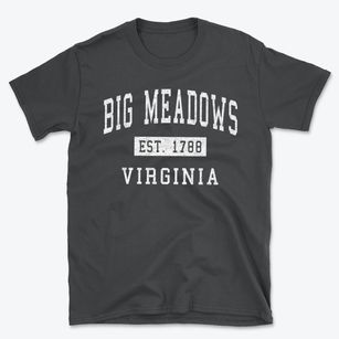 Big Meadows Virginia Classic Established Basic T-Shirt