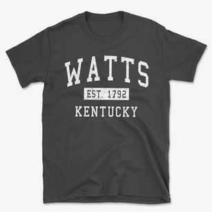 Watts Kentucky Classic Established Basic T-Shirt