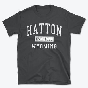 Hatton Wyoming Classic Established Basic T-Shirt
