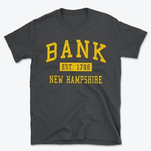 Bank New Hampshire Classic Established Basic T-Shirt