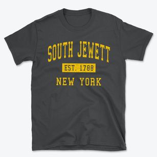South Jewett New York Classic Established Basic T-Shirt
