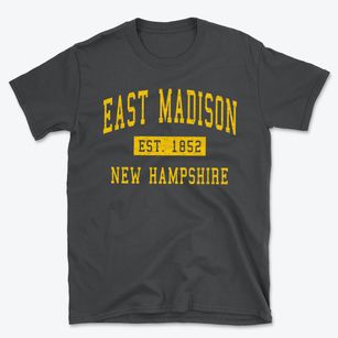 East Madison New Hampshire Classic Established Basic T-Shirt