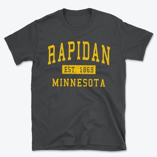 Rapidan Minnesota Classic Established Basic T-Shirt