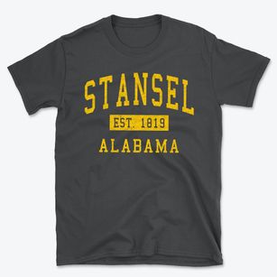 Stansel Alabama Classic Established Basic T-Shirt