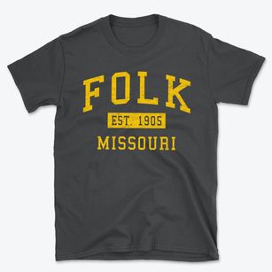 Folk Missouri Classic Established Basic T-Shirt