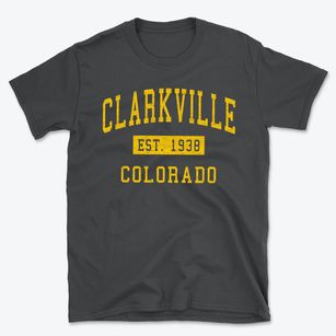 Clarkville Colorado Classic Established Basic T-Shirt