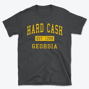 Hard Cash Georgia Classic Established Basic T-Shirt