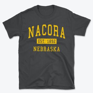 Nacora Nebraska Classic Established Basic T-Shirt