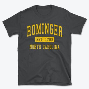 Rominger North Carolina Classic Established Basic T-Shirt