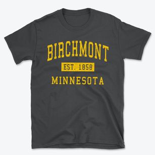 Birchmont Minnesota Classic Established Basic T-Shirt