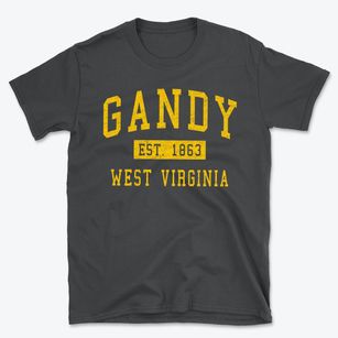 Gandy West Virginia Classic Established Basic T-Shirt